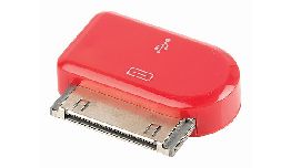 ADAPTATEUR DOCK 30 BROCHES MALE - MICRO USB POUR IPOD