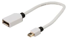 ADAPTATEUR MINI DISPLAYPORT MALE - DISPLAYPORT FEMELLE