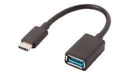 ADAPTATEUR USB 3.0 C MALE - USB A FEMELLE 0.20M