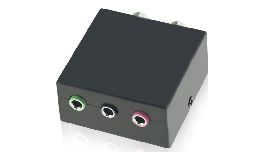 ADAPTATEUR 2 RCA  - 3 JACK  AUDIO  3,5MM POUR HP MULTIMEDIA 5.1 LOGITEC