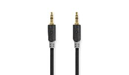CORDON JACK 3.5MM - JACK 3.5MM 2M STEREO ANTHRACITE
