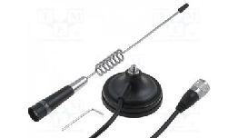 ANTENNE CB FARUN ONTARIO 0,72M 3DBI EMBASE AIMANT 115MM  
