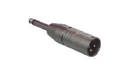 ADAPTATEUR XLR MALE-JACK 6.35 MONO MALE NEUTRIK