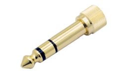 ADAPTATEUR JACK 6.35 M - 3.5 F STEREO A VIS