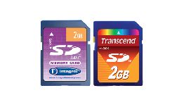 CARTE MEMOIRE SECURE DIGITAL (SD) 2GB ( LECTEUR AUDIO) 