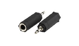 ADAPTATEUR JACK 3,5 MALE-6,35 FEMELLE MONO