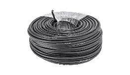 CABLE DMX 110 OHM  2X 0.23 MM   ROND  NOIR