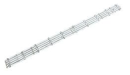 BARRE DE LEDS RETROECLAIRAGE HISENSE 55E7HQ  (55 pouces KIT DE 4 BARRES)