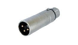 ADAPTATEUR XLR MALE-XLR FEMELLE NEUTRIK
