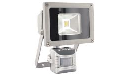 LAMPE PROJECTEUR 9 LEDS 10W 90V A 260V IP44 DETECTEUR DE MOUVEMENT 