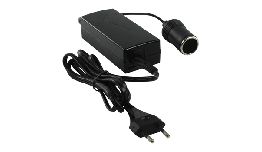 CONVERTISSEUR 220-12V 5A ALLUME CIGARE 