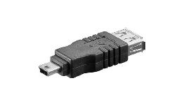 [AIAL50970] ADAPTATEUR USB FEMELLE 1.1-MINI USB MALE 5PINS