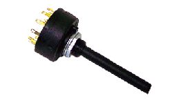 [INCOCR206] COMMUTATEUR ROTATIF 2X6 POSITIONS A SOUDER