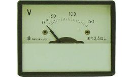 [DV57150V] GALVANOMETRE VOLTMETRE 150V AC-DC FERROMAGNETIQUE