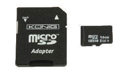 [DVMSDHC16C10] CARTE MEMOIRE MICRO SD 16GB CLASSE10
