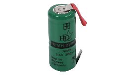[BA2VR011] BATTERIE 2,4V 300MA A SOUDER