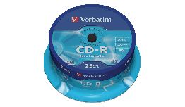 [DVCDRD259] CD-R 700MB BOITE DE 25 VERBATIM