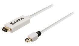 [CDKNM37600] CORDON MINI DISPLAYPORT MALE - HDMI MALE 2M