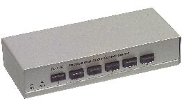 [DVSWITCH1] COMMUTATEUR AUDIO 6 VOIES JEC TC-716