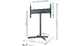 [ACEFF8330] SUPPORT LCD PIED DE SOL POUR ECRAN DE 32 A 50 pouces VOGEL'S EFF 8330