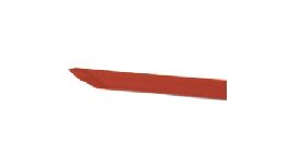 [DVTHERMO64] GAINE THERMO-RETRACTABLE 6,4 MM ROUGE 1.22M