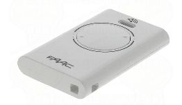 [TEXT2868] TELECOMMANDE 2 PORTAILS FAAC 868MHZ XT2-868-SLH 