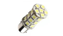 [LA12V15D] AMPOULE LED 12V  DOUBLE CONTACT BAIONNETTE BAY15D 1157 BLANCHE