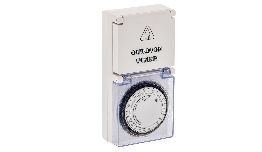 [DVTIMER03F] PROGRAMMATEUR MECANIQUE 220V 16A 3500W EXTERIEUR IP44