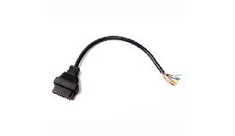 [ACOBD16] FICHE AUTO OBD2 MALE CABLE 0.30M 16 PINS