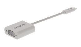 [ACVLCP64850] ADAPTATEUR USB C MALE - VGA FEMELLE BLANC