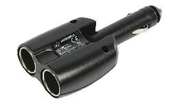 [ACCARSPLIT] FICHE ALLUME CIGARE 2 PRISES 12V 3.5A