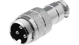 [ACMIC343 ] FICHE CB MALE 3 BROCHES