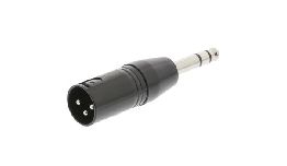 [ACSWOP15943] ADAPTATEUR XLR MALE-JACK 6.35 MALE STEREO SWEEX