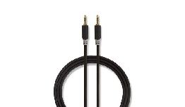 [CD22000] CORDON JACK 3.5MM - JACK 3.5MM 1M STEREO ANTHRACITE