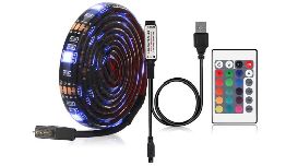 [LA000072] RUBAN SOUPLE 30 LEDS 1M RGB TELECOMMANDE