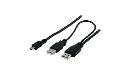 [CD6035] CORDON USB-MINI USB B 5P 1M