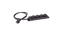 [ACMS4FR] BLOC 4 PRISE AFX IP44 MULTISOCKET 1,5M CABLE 3G2,5MM , 
