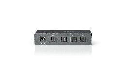 [ACASW12] COMMUTATEUR OPTIQUE 4 ENTREES TOSLINK   1 SORTIE TOSLINK