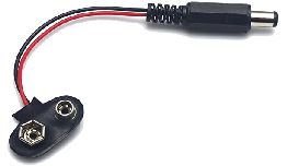 [CDSGK0004] CABLE ALIMENTATION ARDUINO POUR PILES 9V