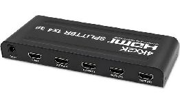 [DVATVS184] REPARTITEUR HDMI 4 PORTS 1.4 4K 30HZ