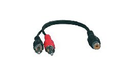 [CD460] CORDON 2 RCA MALE-1 RCA FEMELLE 0.20M