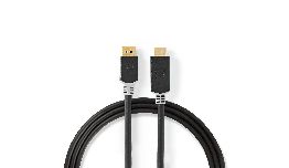 [CD3710] CORDON DISPLAYPORT MALE VERS HDMI MALE 2M 4K 60HZ  PLAQUE OR 