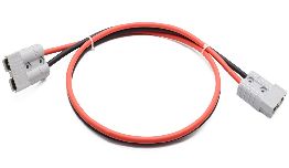 CONNECTEURS DOUBLE POLE 600V 50A AVEC CABLE 4 MM ) ANDERSON