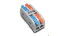 [DVPCT22M] CONNECTEUR DE CABLE RAPIDE WAGO 2 POLES