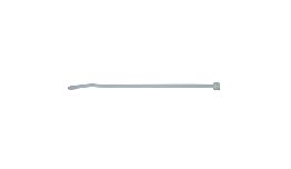 [DVCTS04] COLLIER DE SERRAGE NYLON 120X2.5 12CM BLANC LES 100