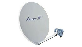 [DVPAR75F] PARABOLE FIBRE+LNB 80CM VISIOSAT