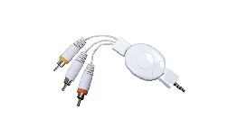 [CD30] CORDON RETRACTABLE POUR IPOD VIDEO