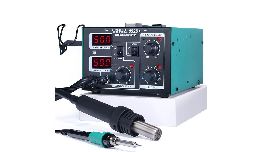 [OU850K] STATION AIR CHAUD DE SOUDAGE ET DESSOUDAGE YIHUA 852D+ (AVEC ACCESSOIRES)