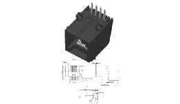 [AC6P6C] EMBASE RJ11 6 POLES