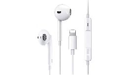 [ACRUSPEPA] ECOUTEURS INTRA-AURICULAIRES FILAIRES DE TYPE LIGHTNING AVEC MICROPHONE